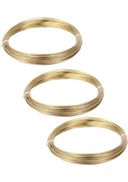 3pcs 20M Araba Ön Cam Penceresi Kaldırma Çelik Tel Ip Cam Sökücü Aracı Takın (Yurt Dışından)