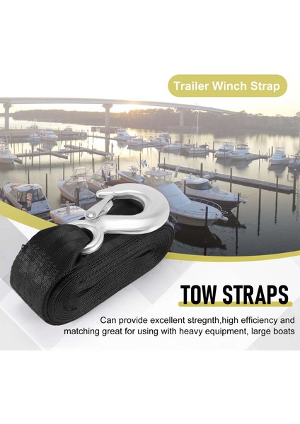 Tekne Römorku Vinç Kayışı Tekne Için Kanca ile Değiştirme Balıkçı Jet Ski Çekişme Yedekleme Güvenliği Deniz (Yurt Dışından) fırsatları