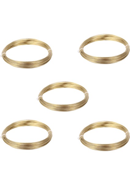 5pcs 20M Araba Ön Cam Penceresi Çıkarma Çelik Tel Halat Cam Çıkma Aracı (Yurt Dışından)