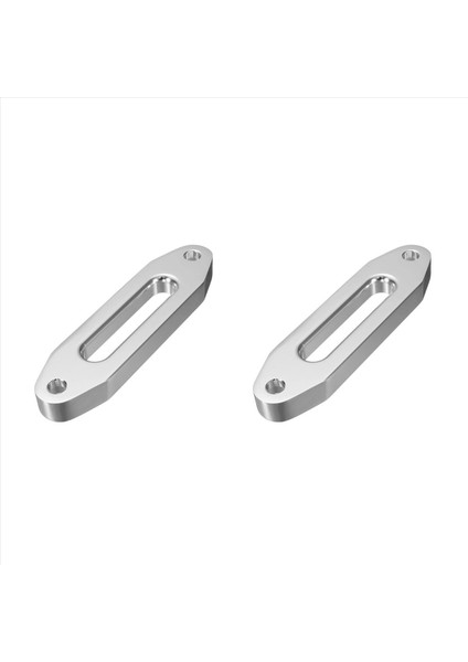 2pcs 125MM 4000LBS Evrensel Krom Kütük Alüminyum Hawse Fairlead Sentetik Montaj Vinç Halatı Suv Atv Utv Için 15000LBS (Yurt Dışından) modelleri
