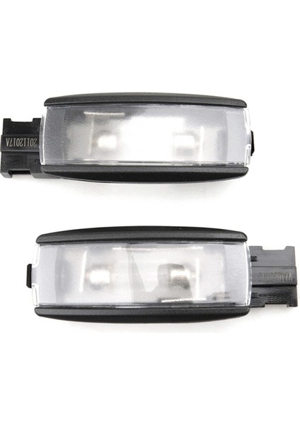 2pcs Dome Lamba Vw Passat B6 B7 cc Golf Için Okuma Işığı 5 Mk6 Mk7 Tiguan Polo Iç Makyaj Işıkları 1KD947109A Siyah (Yurt Dışından)