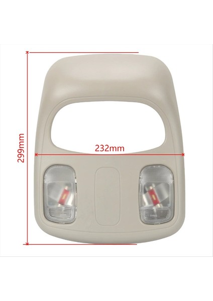 Araba Okuma Işık Kapağı Çatı Konsolu Kapak Tavan Işığı 1DK78BD1AA Dodge Ram Için 1500 2500 3500 4500 5500 (Yurt Dışından) indirimleri