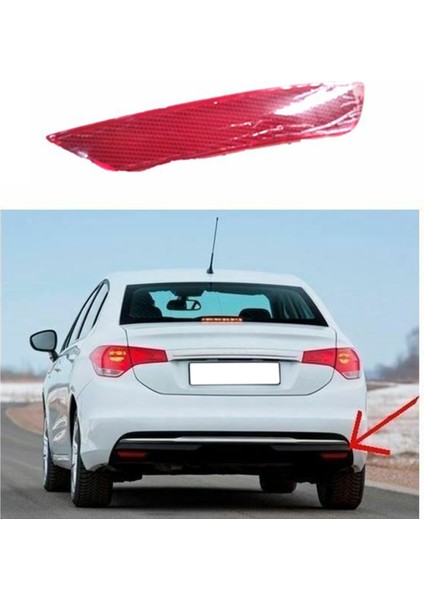 Citroen C4L 2013-2015 Arka Tampon Sis Lambası Reflektör Lambası Arka Tampon Lambası 1609656580 (Yurt Dışından) fırsatları
