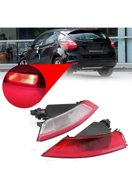 Ford Kuga Için Arka Tampon Fren Sisi Işık Tail Işık Işık Araç 2008-2012 1507101 1505706 (Yurt Dışından) indirimleri