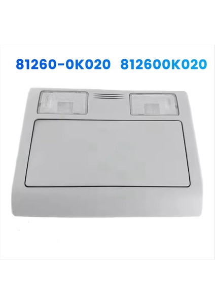 Araba Tepesi Konsol Okuma Işıkları Güneş Gözlüğü Kaza 81260-0K020 Toyota Hilux Fortuner 2005-2015 Harita Lambası 812600K020 (Yurt Dışından) modelleri