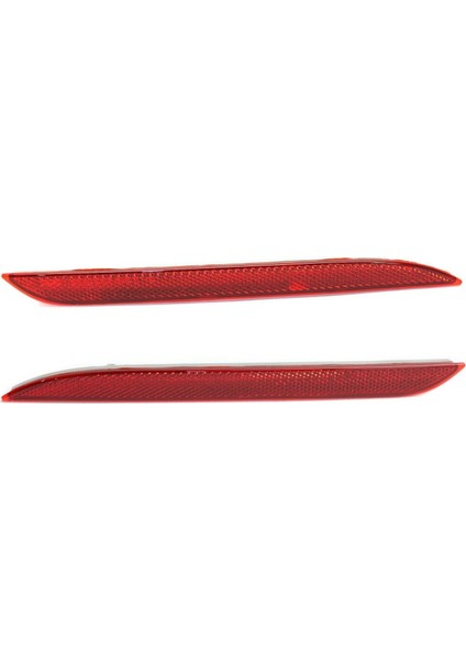 Araba Kırmızı Lens Arka Fren Arka Tampon Işık Köşe Reflektörü Ford Mustang Için Arka Reflektör 2015-2018 FR3B-17A849-A (Yurt Dışından)