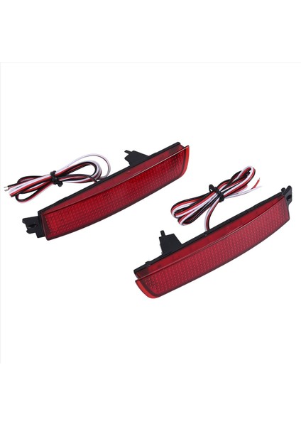 Kırmızı Lens Arka Tampon Reflektör Lambası Nissan Juke Murano Quest Sentra Infiniti FX35 265605C000 (Yurt Dışından)