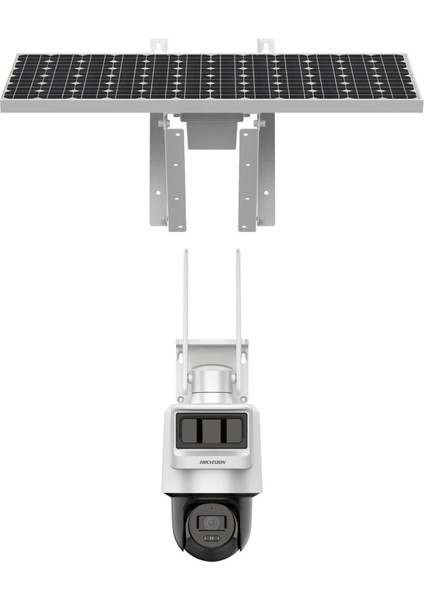 Hıkvısıon DS-2DE2C400IWG-K/4G/C09S20 4mp 2.8mm Dahili Ses / Hoparlor IP66 Pt Dome Solar Ip Kamera