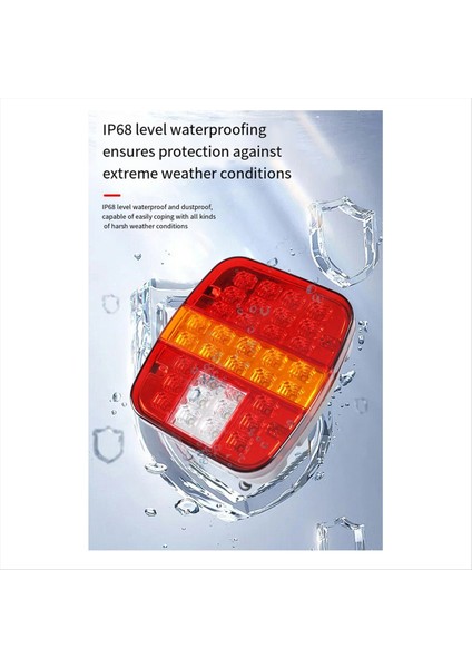 12V 24V Kamyon Römork Arka Fren Durdur Tail Işık Plaka Lamba Otobüs Kamyon Van Ford Jeep Wrangler Cj Yj Jk (Yurt Dışından) fiyatları