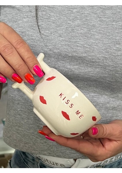 decor Özel Dudaklı Kiss Me Kupa modelleri