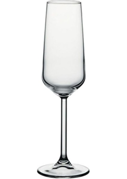 Flüt Ayaklı Kadeh - Ayaklı Bardak 4 Lü Şampanya Bardağı