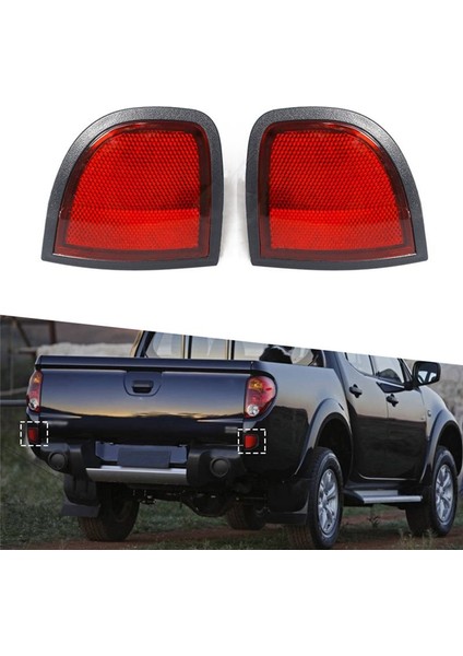 8355A015 Araba Sol Arka Tampon Sisli Sis Park Yeri Uyarı Reflektör Arka Lambalar Mitsubishi Için Fren Lambası L200 2005-2015 (Yurt Dışından) fiyatları