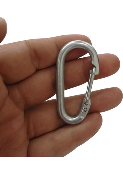 Karabina, Yaylı, 6 Mm, Askı, Çengel, Kanca, Anahtarlık (4 Adet) fırsatları