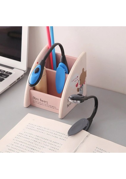 Kitap Okuma Işığı LED Booklight Kıskaçlı Pilli Model LED Işık fırsatları