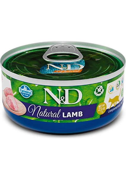 Natural Kuzu Etli Yetişkin Kedi Konservesi 70 gr fiyatları