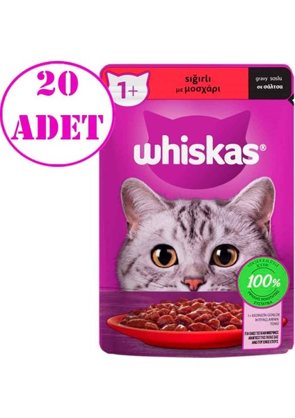 Sığır Etli Pouch Kedi Maması 85 Gr 20 AD fiyatları