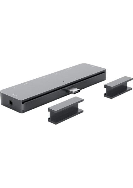 USB C Hub Usb3 1 Type-C Pd Tabletler Için Şarj Pc&#39 Den Hdmı&#39 Ya Uyumlu USB 3 0 Adaptör Tip-C Telefon Kulaklık Jakı ile (Yurt Dışından)