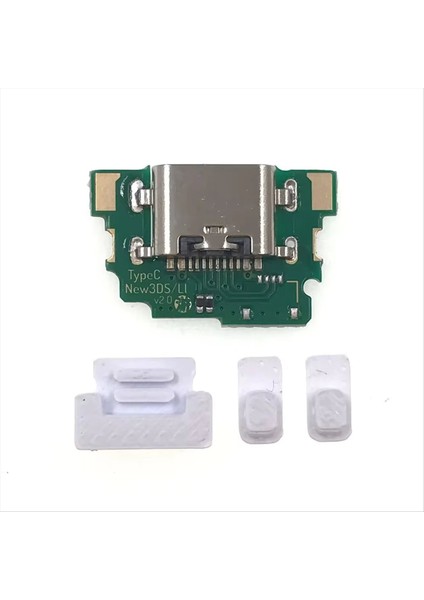 Nintendo Için Yeni 3ds Xl Şarj Bağlantı Noktasının Değiştirilmesi Yeni 3ds Xl Şarj Soketi Için Usb-C&#39 Den USB Tip C&#39 Ye Dönüştürme Soketi Beyaz (Yurt Dışından)