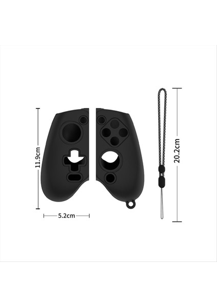 Gamesir G8/g8+/g8 Için Silikon Kılıf Plus Damla Geçirmez Şok Geçirmez Koruyucu Kapak Oyunu Konsolu Kabuk Aksesuarları, C (Yurt Dışından) indirimleri