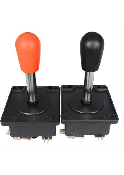 2pcs Arcade Stick Joystick ile 3-Terminal Mikro Switch Kırmızı Topball Bat Balo Kafa Oyunu Dolap Aksesuarları (Yurt Dışından)