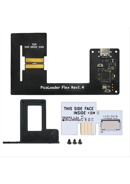 SD2SP2&#39 Li Picoloader Flex Rev1 4 SD2SP2 Için RP2040CHIP&#39 I Temel Alır Ngc Gamecube Retro Gameconsole A Için GC2SD Sdgecko (Yurt Dışından)