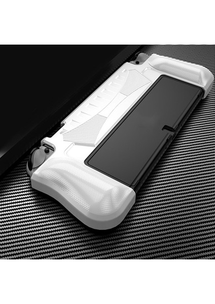 Nintendo Anahtarı Için Takılabilir Kılıf OLED Yumuşak Silikon Ergonomik Kavrama Koruyucu Kabuk Kapak Oyun Aksesuarı Beyaz (Yurt Dışından) indirimleri