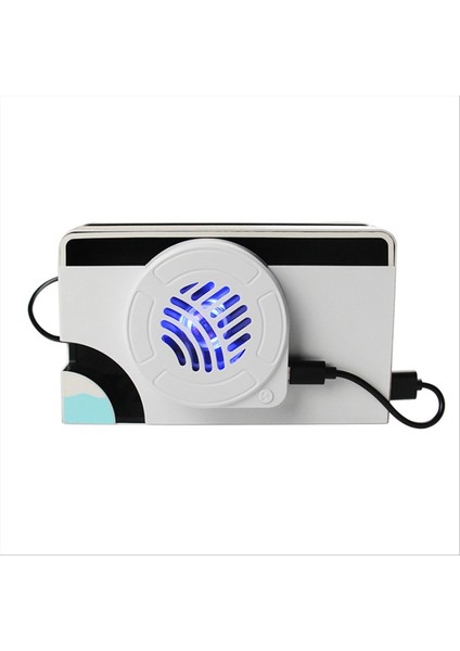 Nintendo Anahtarı Için OLED Radyatör Soğutma Iskelesi ile Şarj Cihazı ve LED Işık Çok Fonksiyonlu Oyun Konsolu Taban Soğutucu (Yurt Dışından) modelleri