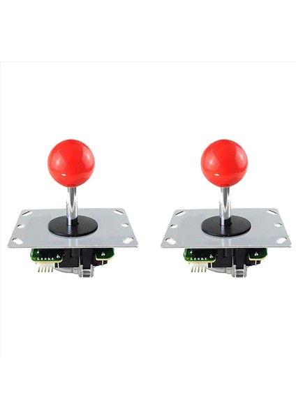 2x Arcade Joystick Denetleyicisi Joystick Joystick Devre 5 P Pin Işık Olmadan Joystick Oyun Konsolu Kolu D (Yurt Dışından)