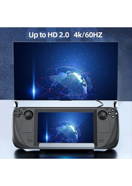 Shunt Hub Uzatma Tipi C Usb3.0 Docking Istasyonu HDMI Uyumlu USB Oyun Tutucu Base Steam Güverte Oyunu Konsolu (Yurt Dışından) fırsatları