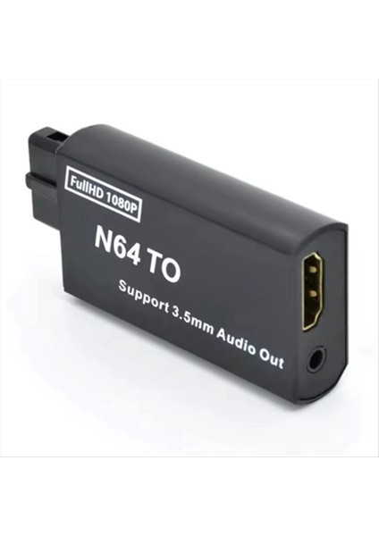 1080 P N64 - HDMI Uyumlu Dönüştürücü Oyun Adaptörü Hd Kablo Adaptörü Için 3 5mm Ses Çıkışı ile 64/ngc/snes Aksesuarları (Yurt Dışından) fırsatları