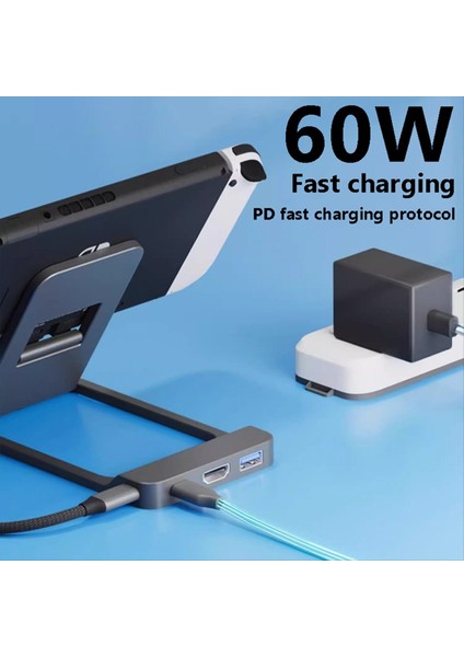 Anahtar 2 Ekran Için 4K HDMI Uyumlu /tip C /usb 3.0 (Yurt Dışından) fırsatları