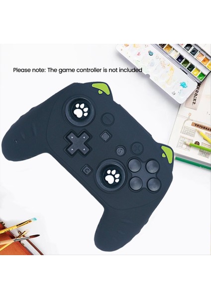 Nintendo Switch Için 2 Pro Kedi Kulak Oyunu Kontrolör Silikon Cilt Seti Slip Anti-Slip Ter-Kötü Sıkı Uyum Rahat Oyun (Yurt Dışından) fırsatları