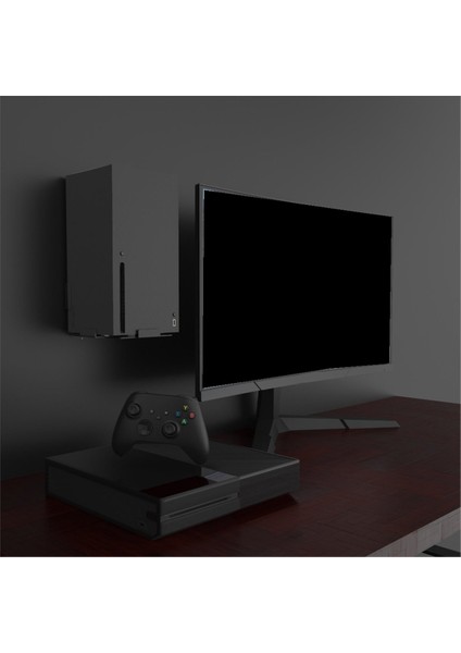 Dikey Stand Hafif Oyunlar Xbox Series x Konsolu Için Oyun Elemanları Duvara Montaj Tutucu Depolama Braketi (Yurt Dışından) fiyatları