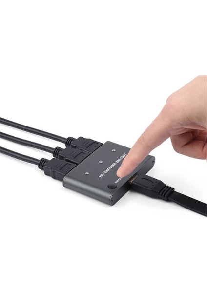 HDMI Uyumlu 4K Switcher 3&#39 Ü 1 Arada Tek Tıklamayla Geçiş Giriş Cihazlarını Paylaşmak Için Tek Hd Ekran Desteği Pc Oyunu (Yurt Dışından) fırsatları