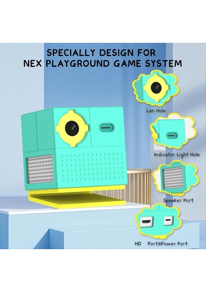 Nex Oyun Alanı Oyun Sistemi Için Silikon Koruyucu Kapak Kılıfı - Kaymaz Darbeye Dayanıklı Koruyucu Kılıf (Yurt Dışından) fiyatları