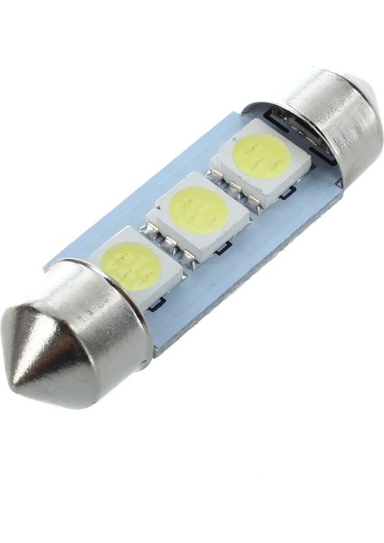 10X 36MM Lamba Ampul 3 LED 5050 Smd Beyaz Araba Kubbesi Festoon (Yurt Dışından) fiyatları