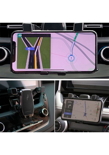Toyota Corolla Altis Aksesuarları Için 2x Araba Montaj Tutucu Hava Havalandırma Klipli Cep Telefonu Tutucu 2019 2020 Aksesuarlar (Yurt Dışından) indirimleri