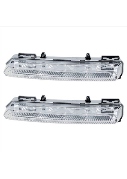2x Araba LED Gün Çalışan Işık Sol Sis Farları Uyarı Işı (Yurt Dışından)