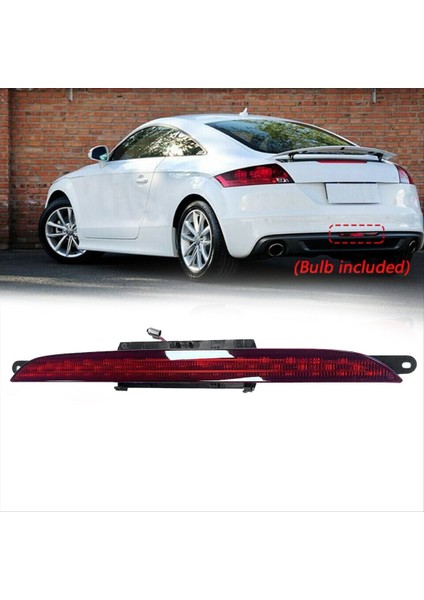 8J0945703 Audi Tt 8j 2006-2014 Araba LED Arka Kuyruk Işık Arka Tampon Merkezi Reflektör Sis Uyarı Işık Kırmızı (Yurt Dışından) indirimleri