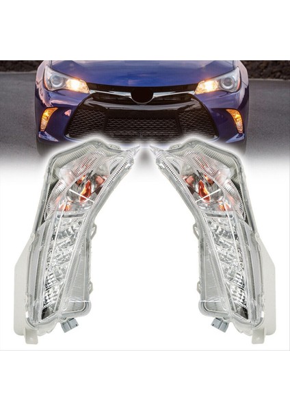 Toyota Camry Xle İçin 2015-2017 Araba LED Gündüz Sis La (Yurt Dışından) fırsatları