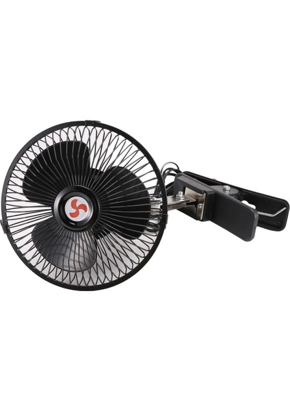 12V Taşınabilir Araç Otomatik Elektrikli Araba Fan Salınan Araba Soğutma Fanı Çakma ile Düşük Gürültü 6 Inç (Yurt Dışından) modelleri