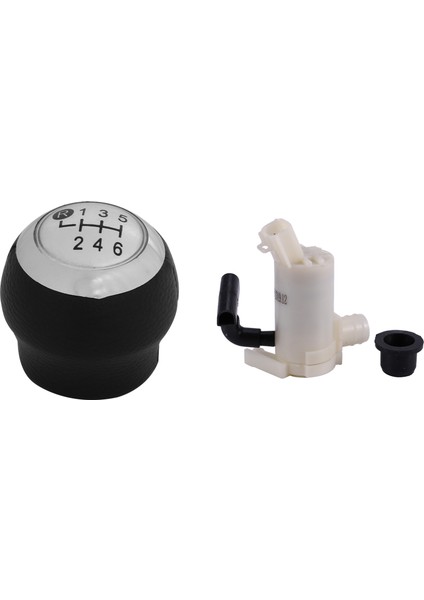 Toyota Corolla Için 6 Hız Vardiyası Kol Knob Baş Kafası 1 8mt 2007-2013 &amp Honda Civic Için Ön Cam Yıkayıcı Pompası 2008-2011 (Yurt Dışından)