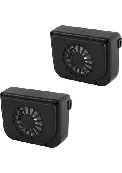2x Güneş Enerjisi Araba Penceresi Fan Otomatik Ventilatör Soğutma Aracı Hava Havalandırma Taşınabilir (Yurt Dışından)
