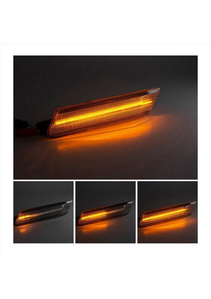 Araba Dinamik LED Amber Yan Işaretçi Işık Dönüş Sinyal (Yurt Dışından) modelleri