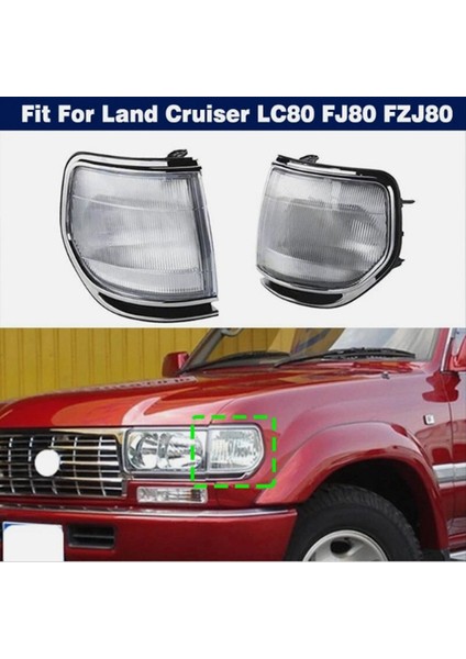 Toyota Land Cruiser LC80 FZJ80 4500 1991-1997 Ön Yan Ma (Yurt Dışından) indirimleri
