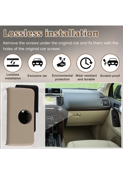 Toyota Prado 2002-2009 Araç Kutusu Anahtarı Lhd Bej (Yurt Dışından) indirimleri