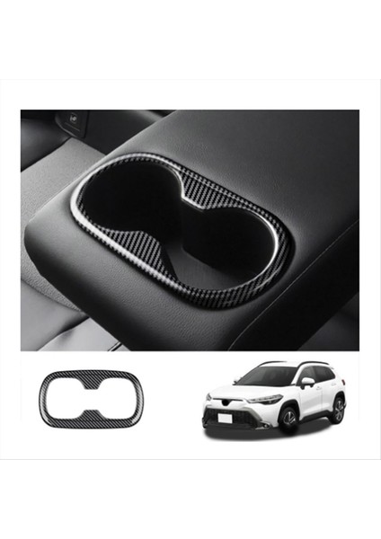 Toyota Corolla Cross 2021 2022 Rhd Için Araba Merkezi Konsol Koltuk Kutu Kupası Tutucu Panel Içecek Kupası Tutucu Döşeme (Yurt Dışından) fiyatları