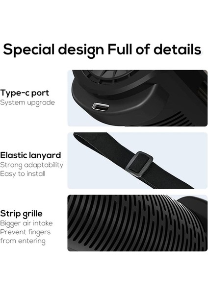 Araba Fanı - Ön Arka Yolcu USB Powered ve 3 Hızlı Güçlü Soğutma Hava Fanı Için Taşınabilir Araba Başlık Fan - Siyah (Yurt Dışından) fiyatları