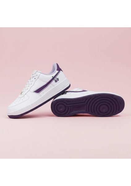 Happy Valentines Day Force 1 Kirazlı Sneaker Yüksek ve Kaydırmaz Yüksek Tabanlı Kadın Spor Ayakkabı