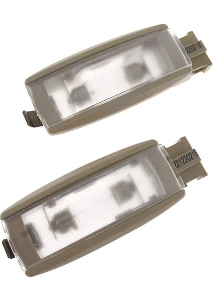2pcs Dome Lamba Vw Passat B6 B7 cc Golf Için Işık 5 Mk6 Mk7 Tiguan Polo Iç Makyaj Işıkları 1KD947109A Bege (Yurt Dışından)